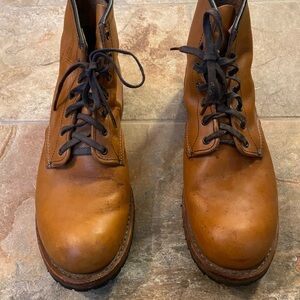 Men's Tan Red Wing Boots